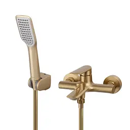 Змішувач для ванни з коротким зливом Koer KB-40028-12 KR5307 Золотий