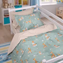 Дитяча постільна білизна TEENAGER Poplin Line Kids Giraffe (2200012796856)