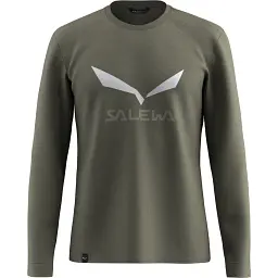 Футболка Salewa Solidlogo Dry L/S Tee Mns