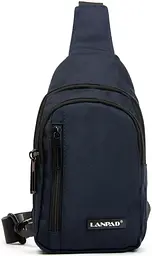 Сумка LANPAD чоловіча через плече 15х20х8 см Синій (LAN20829 blue)