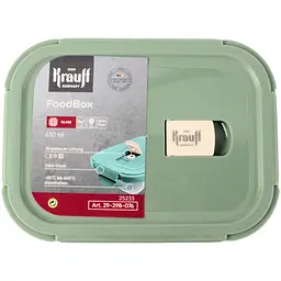 Контейнер для продуктів Krauff з кришкою 630 мл 176х132х64 мм (29-298-076) - мініатюра 2