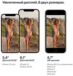 Смартфон Apple iPhone 12 256Gb Purple [MJNQ3] [56433] - мініатюра 6