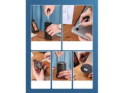 Викрутка з комплектом біт / стрижнів UGREEN CM372 38-in-1 Aluminium Alloy Screwdriver Set (80459) - мініатюра 6