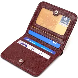 Жіночий шкіряний гаманець Canpellini 10х9х1 см acs0025509 - мініатюра 3