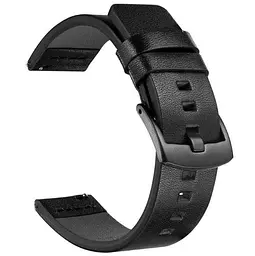 Шкіряний ремінець Primo Classic для годинника Xiaomi Amazfit GTR 47 мм Black - мініатюра 2