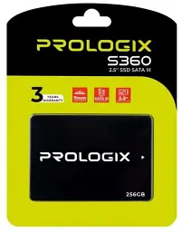 Твердотільний накопичувач SSD 256Gb, ProLogix S360, SATA3, 2.5", 3D TLC, 530/510 МБ/с (PRO256GS360) - мініатюра 3
