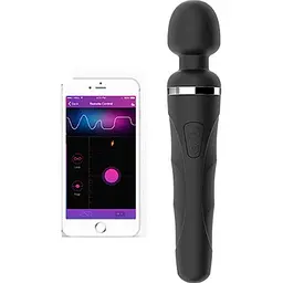 Вібратор Lovense Domi 2 Mini Wand Black SO4089 [104662] - мініатюра 3
