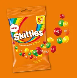Драже Skittles Citrus Flavour 109г - мініатюра 2