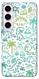 TPU чохол Demsky Dino pattern для Samsung Galaxy S23+