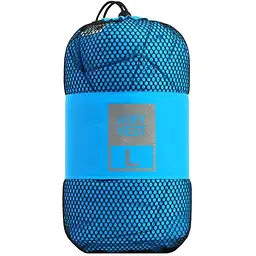 Підстилка для собак AiryVest розмір L 100х70 см блакитно-чорна - мініатюра 3