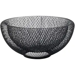 Кошик для фруктів MBM Home металевий 245x125 мм чорний (KP-143 S BLACK)
