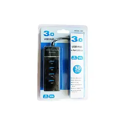 Концентратор Maiwo USB Type-C to 4х USB3.0 cable 29 cm (KH303) - мініатюра 4