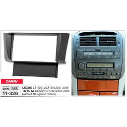 Перехідна рамка Lexus LS 430 Carav 11-326 - мініатюра 4