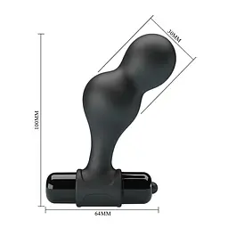 Анальна пробка MR Play Super Rower 10 см (чорний) - мініатюра 5