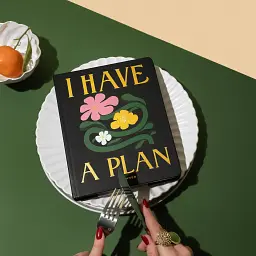 Планер «I HAVE A PLAN» квіткова абстракція - мініатюра 3