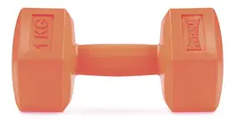 Гантелі композитні PowerPlay 4124 Hercules 2*1 кг Помаранчеві 2 шт (PP_4124_1kg_2in) - мініатюра 4