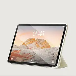 Чохол-книжка BeCover Tri Fold Soft TPU Silicone для Apple iPad Pro 12.9 2020/2021/2022 Beige (711736) - мініатюра 3