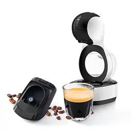 Багаторазовий капсульний адаптер ICafilas для кавоварки Delonghi, Krups Nescafe Dolce Gusto Lumio + 5 кілець - мініатюра 4