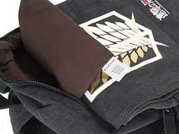 Рюкзак Атака титанів Attack on Titan LOCO rucksack АТ 22.05 чорний - мініатюра 8