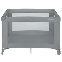 Дитяче ліжечко-манеж Lionelo Amelie Grey Concrete (LO-AMELIE GREY CONCRETE) - мініатюра 3