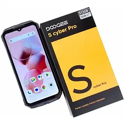 Смартфон Doogee S Cyber Pro 12/512GB Icy Silver (Global Version) - мініатюра 2
