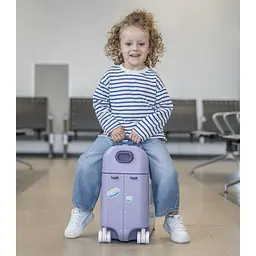 Дитяча валіза-ліжечко для подорожей Stokke JetKids Bedbox Arctic Blue (681302) - мініатюра 10
