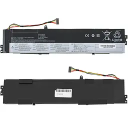 Батарея для ноутбука Lenovo 45N1140 (ThinkPad: S431 S440) 14.8V 3100mAh 46Wh Чорний - мініатюра 2