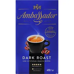 Кава мелена Ambassador Dark Roast 450 г - мініатюра 2
