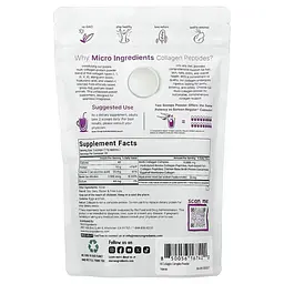 Колаген Multi Collagen Peptides 227 g Micro Ingredients vit0005705 - мініатюра 2
