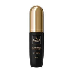 Крем для шкіри навколо очей Famirel Black Caviar Ultra Intensive Eye Cream З екстрактом чорної ікри 40 мл (7290114086370)