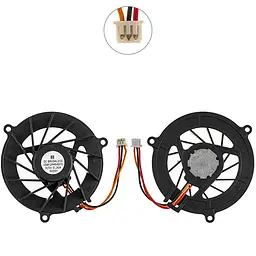 Вентилятор для ноутбука HP COMPAQ NX5000 (AROUND) NC6000 NX6000 NC8000 DC 5V 0.22A 3pin (BRUSHLESS UDQF2PH24CF0) (Кулер)