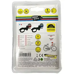 Ліхтарик на батарейках світлодіодний Good Bike Ant 6 LED синій (92316B-IS) - мініатюра 9
