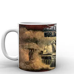 Кухоль GeekLand World of Tanks постер WT.02.011 330 мл білий - мініатюра 2