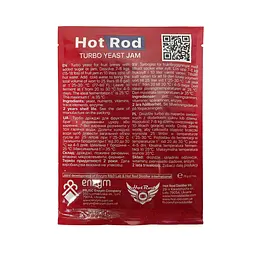 Спиртовые турбо дрожжи для фруктовых брагов Hot Rod Distiller Jam на 25 л 69 г (D0303) - миниатюра 2