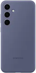 Оригінальний силіконовий чохол для Samsung Galaxy S24 Plus (S926) Silicone Case Violet EF-PS926TVEGWW