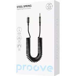 Кабель Proove Steel Spring Lightning to 3.5mm 1m (ACSS00005101) [168173] - мініатюра 2