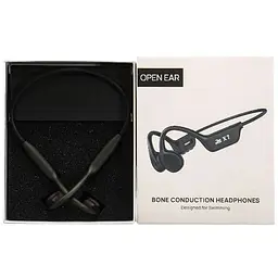 Бездротові навушники Bone Conduction Headphones X7 Black - мініатюра 4