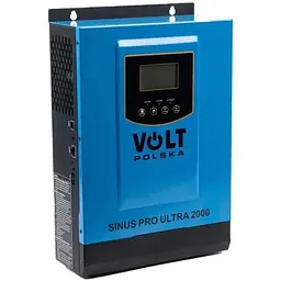Сонячний інвертор Volt Polska SINUS PRO ULTRA-HV 2000 12/230 В (1000/2000 Вт) + 60A MPPT гібридний - мініатюра 2