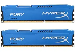 Модуль пам'яті HyperX DDR3 8Gb (2x4) Kingston Fury 1600 Mhz (HX316C10FK2/8) Б/в