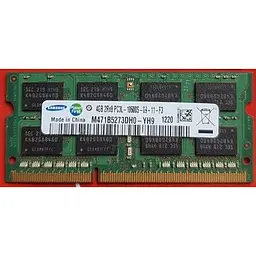 Оперативна пам'ять для ноутбука Samsung SO-DIMM DDR3 4GB 1333MHz PC3L-10600 Б/В