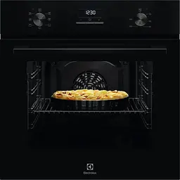 Духова шафа Electrolux електрична 65 л, A, дисплей, конвекція, чорний