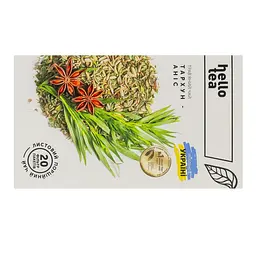 Чай Hello Tea Тархун - Аніс 20 пак 40 г - мініатюра 3
