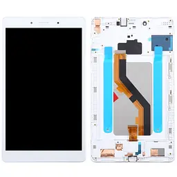 Дисплей Samsung T295 Galaxy Tab A 8.0 2019, LTE білий, з рамкою