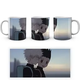 Кухоль GeekLand Hunter x Hunter Мисливець х мисливець Гон Киллуа HH 02.21 330 мл білий - мініатюра 4