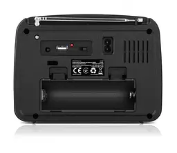 Радиоприемник портативный REAL-EL X520 Black - мініатюра 5