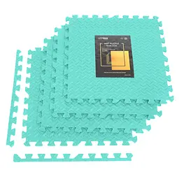 Мат-пазл (ластівчин хвіст) Cornix Mat Puzzle EVA 120 x 120 x 1 cм XR-0234 Mint - мініатюра 1