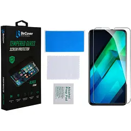 Захисне скло BeCover для Infinix Note 12 (X663D) 3D Crystal Clear Glass (708088) - мініатюра 2