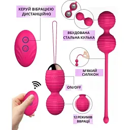 Набір вагінальних кульок I’MCUM Kegel Queen 4in1 Рожевий (IM-KGE205) - мініатюра 4
