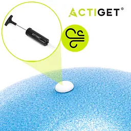М'яч для пілатесу, йоги, реабілітації Actiget 22 см ACT0149 Blue - мініатюра 3
