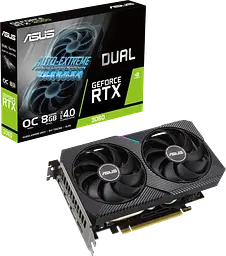 Відеокарта GeForce RTX 3060 8GB Asus Dual OC (DUAL-RTX3060-O8G) Б/В - мініатюра 2